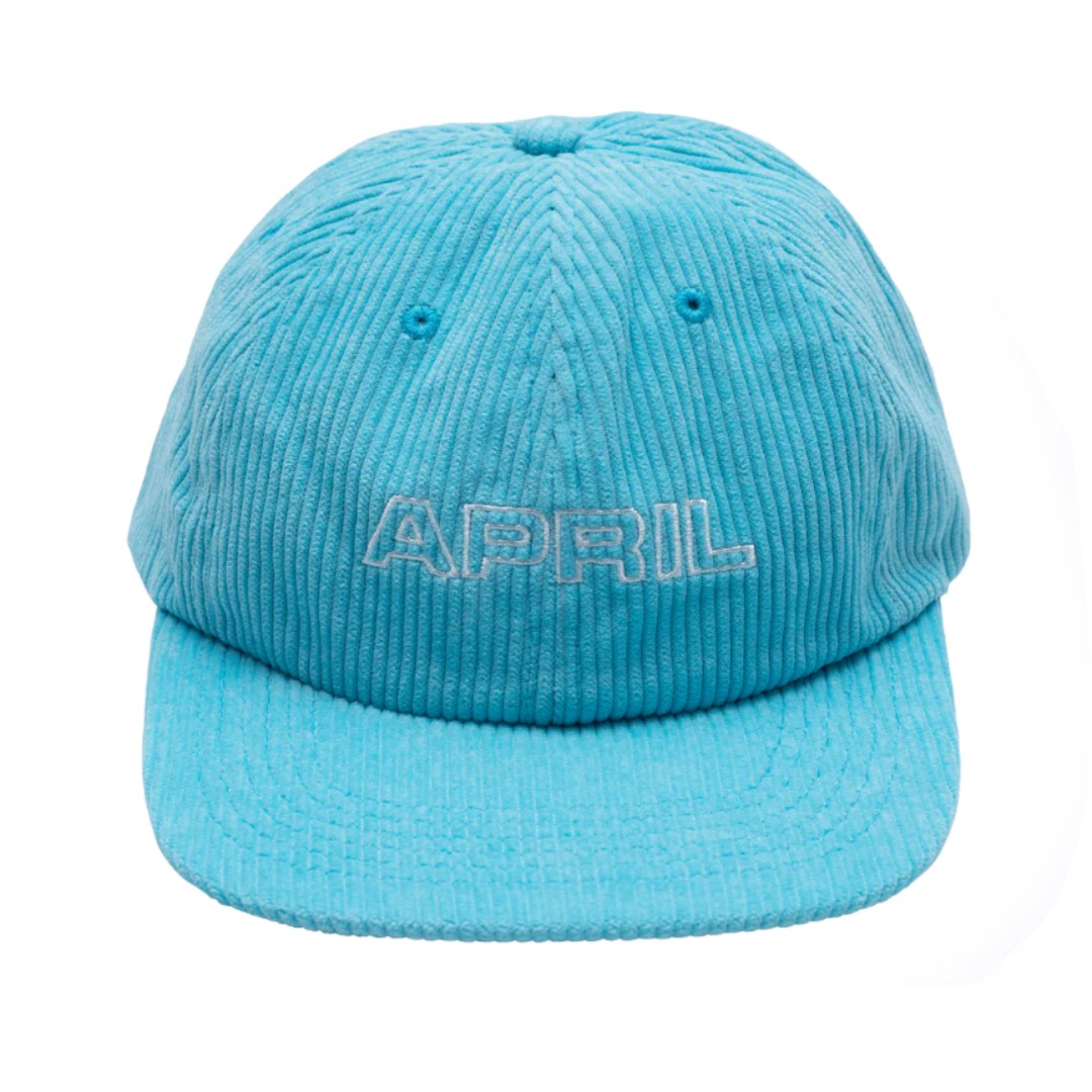 APRIL LOGO OUTLINE CHORD 5 PANEL HAT BLUE｜ANCHOR SKATE SHOP